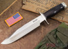 Randall Made Knives: Model 12-9 Sportsman Bowie #14 Grind - Rosewood - Stainless Steel