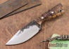 Lon Humphrey Knives: Custom Brute - Curly Koa - Clip Point #7