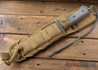 Chris Reeve Knives: Green Beret - 5.5" - Flat Dark Earth KG Gun Kote - Plain Edge