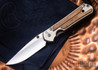 Chris Reeve Knives: Small Sebenza 21 - Thuya Burl - 062001