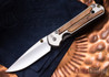 Chris Reeve Knives: Small Sebenza 21 - Thuya Burl - 062007