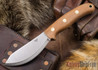 L.T. Wright Knives: JX2 Jessmuk - O1 - Natural Micarta - Matte