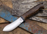 Cross Knives: Forged Nessmuk - Stabilized Claro Walnut - 004