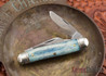 Great Eastern Cutlery: #66 - Northfield UN-X-LD - Calf Roper - Factory 2nd - Blue Camel Bone #1