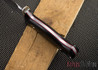 Vehement Knives: Kuto Misa - Black Micarta - Red Liner - #065