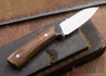 Lon Humphrey Knives: Custom Whitetail - Natural Micarta - 080914