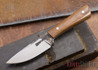 Lon Humphrey Knives: Custom Whitetail - Natural Micarta - 080917