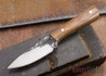 Lon Humphrey Knives: Custom Whitetail - Natural Micarta - 080919