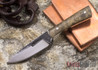Lon Humphrey Knives: Custom Whitetail - Dark Burl - 9507