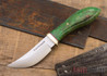 Jesse Hemphill Knives: DeKalb Series - High Falls - Green Elder Burl #3