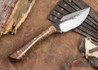 Lon Humphrey Knives: Custom Muley - Forged 52100 - Curly Koa #226