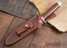 Randall Made Knives: Model 1-7 All Purpose Fighting Knife - Maroon Micarta - 120703