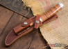 Randall Made Knives: Model 4-6 Big Game & Skinner - Stacked Leather - 120809