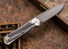 Chris Reeve Knives: Large Sebenza 21 - Bog Oak - Ladder Damascus - 121431