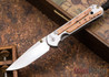 Chris Reeve Knives: Small Sebenza 21 - Thuya Burl - 121457