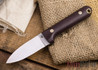 L.T. Wright Knives: Next Gen - Double Red Micarta - Black Liners