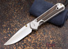 Chris Reeve Knives: Large Sebenza 21 - Macassar Ebony - 011807