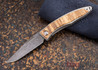 Chris Reeve Knives: Mnandi - Spalted Beech - Raindrop Damascus - 011823
