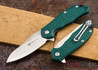 Steel Will Knives: Modus - Green FRN - D2 Steel