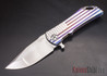 Darrel Ralph - DDR Knives: Dominator 3.5 - CPM-S35VN - Titanium Framlock - Patriot - Clip Point - Compound Grind