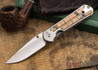 Chris Reeve Knives: Small Sebenza 21 - Spalted Beech - 020502
