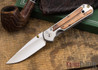 Chris Reeve Knives: Small Sebenza 21 - Thuya Burl - 020509