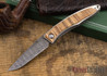 Chris Reeve Knives: Mnandi - Spalted Beech - Basketweave Damascus - 020527