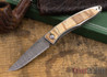 Chris Reeve Knives: Mnandi - Spalted Beech - Basketweave Damascus - 020534