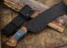 Dark Timber Knives: OG Grizzly - CPM 3V - Black Micarta / Desert Ironwood - Tumbled