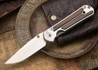 Chris Reeve Knives: Small Sebenza 21 - Macassar Ebony - 021528