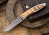 Chris Reeve Knives: Mnandi - Spalted Beech - Ladder Damascus - 021557