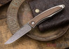 Chris Reeve Knives: Mnandi - Macassar Ebony - Chad Nichols Raindrop Damascus - 021565