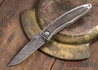 Chris Reeve Knives: Mnandi - Bog Oak - Chad Nichols Raindrop Damascus - 021611