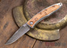 Chris Reeve Knives: Mnandi - Thuya Burl - Chad Nichols Raindrop Damascus - 021625