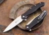 Steel Will Knives: Intrigue - Black FRN - D2 Steel