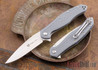 Steel Will Knives: Intrigue Mini - Gray FRN - D2 Steel
