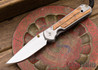 Chris Reeve Knives: Large Sebenza 21 - Thuya Burl - 040458