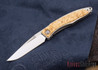 Chris Reeve Knives: Mnandi - Box Elder Burl - 050508