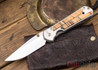 Chris Reeve Knives: Large Sebenza 21 - Spalted Beech - 050521