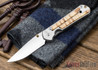 Chris Reeve Knives: Small Sebenza 21 - Spalted Beech - 070612