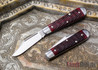 Great Eastern Cutlery: #14 Tidioute - Lick Creek Boy's Knife - Rust Red Jigged Bone