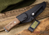 TOPS Knives: Fieldcraft by Brothers of Bushcraft - Tan Canvas Micarta - Tumbled Finish