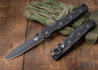Benchmade Knives: 390BK SOCP - Black D2 Blade