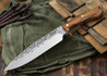 Lon Humphrey Knives: Ranger - Desert Ironwood - Orange Liners - 067