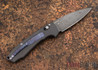 Benchmade Knives: 490-181 Gold Class Arcane - Chad Nichols Damascus & Moku-Ti Hardware