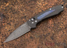 Benchmade Knives: 490-181 Gold Class Arcane - Chad Nichols Damascus & Moku-Ti Hardware