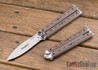 Bradley: Kimura Butterfly Knife - Coyote G-10 - 154CM