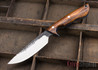 Lon Humphrey Knives: Bridger - Desert Ironwood - Blue Liners - 020841