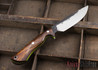 Lon Humphrey Knives: Bridger - Desert Ironwood - Lime Green Liners - 020849