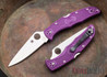 Spyderco: Endura 4 - Purple FRN - VG-10 - C10FPPR